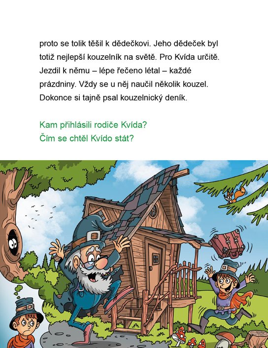 Čteme sami – Jak se chtěl čaroděj stát kouzelníkem 
