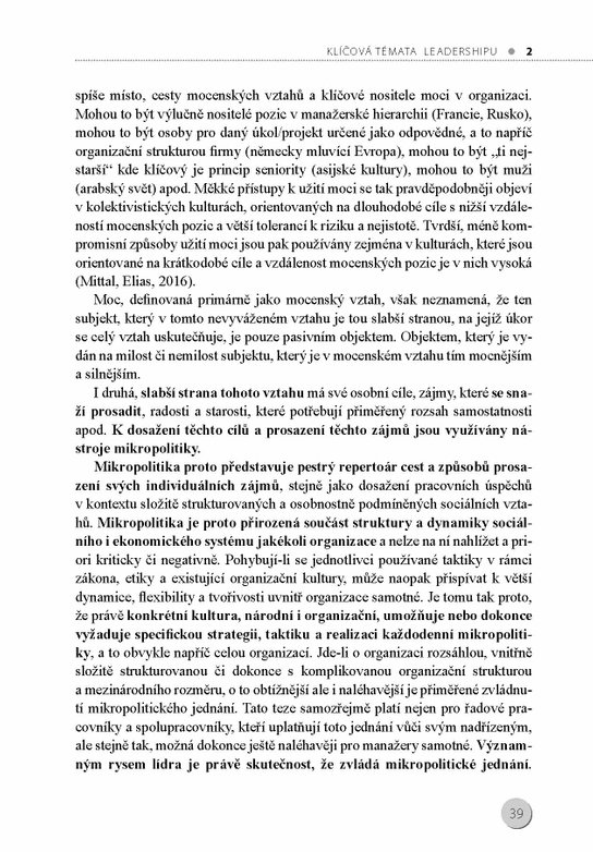 Nové trendy v leadershipu