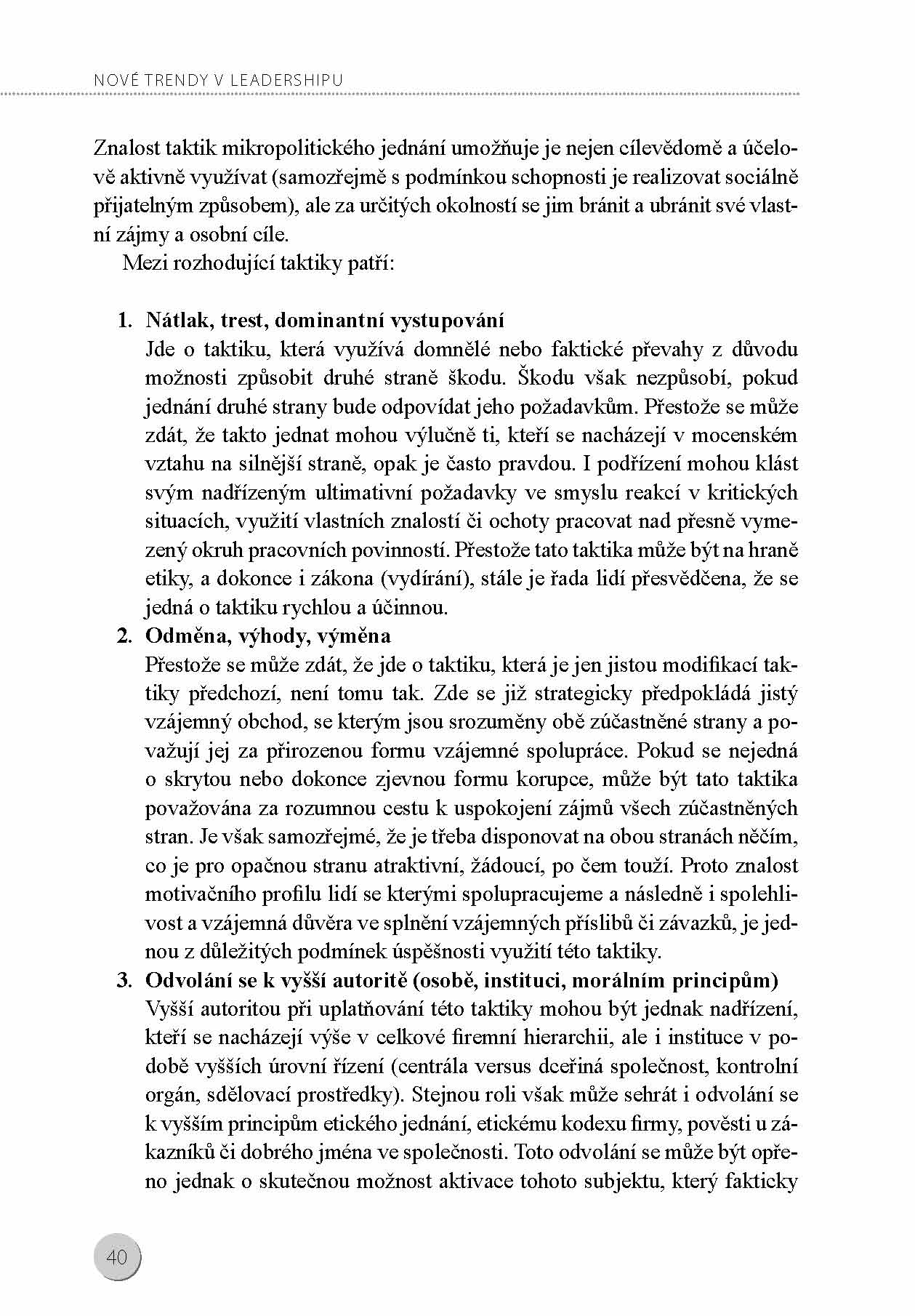 Nové trendy v leadershipu