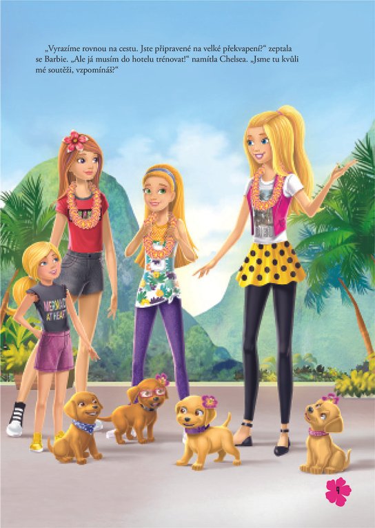 Barbie a sestřičky Zachraňte pejsky Filmový příběh