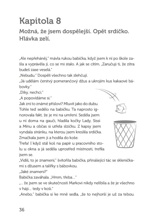 Veronika a srdíčka pod lavicí