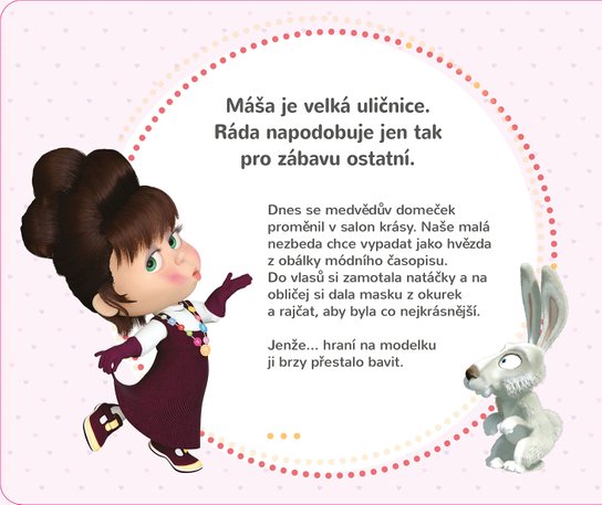 Máša pokaždé jinak - Kniha s překvapením