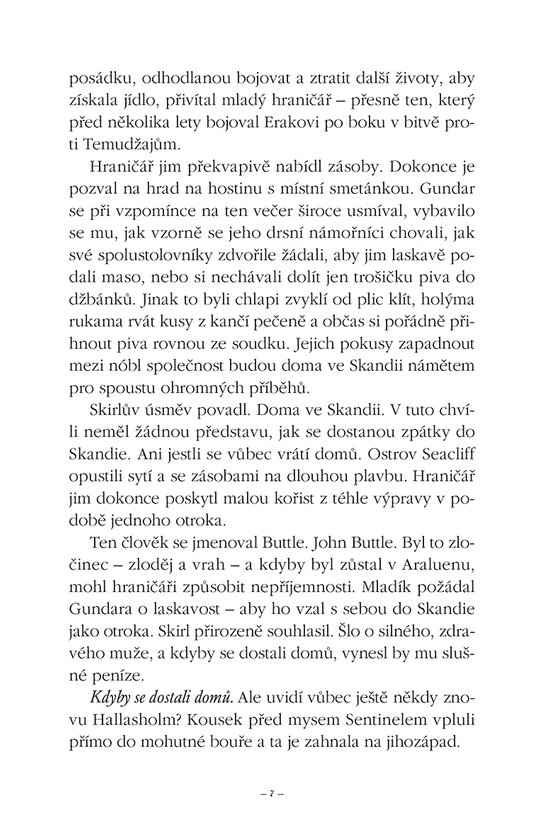 Hraničářův učeň - Kniha sedmá - Obléhání Macindawu
