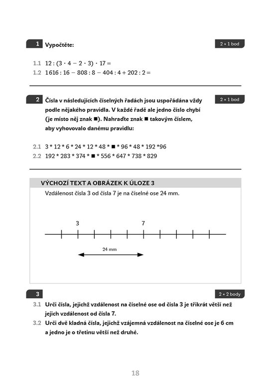 Příprava na státní přijímací zkoušky na osmiletá gymnázia – Matematika 2