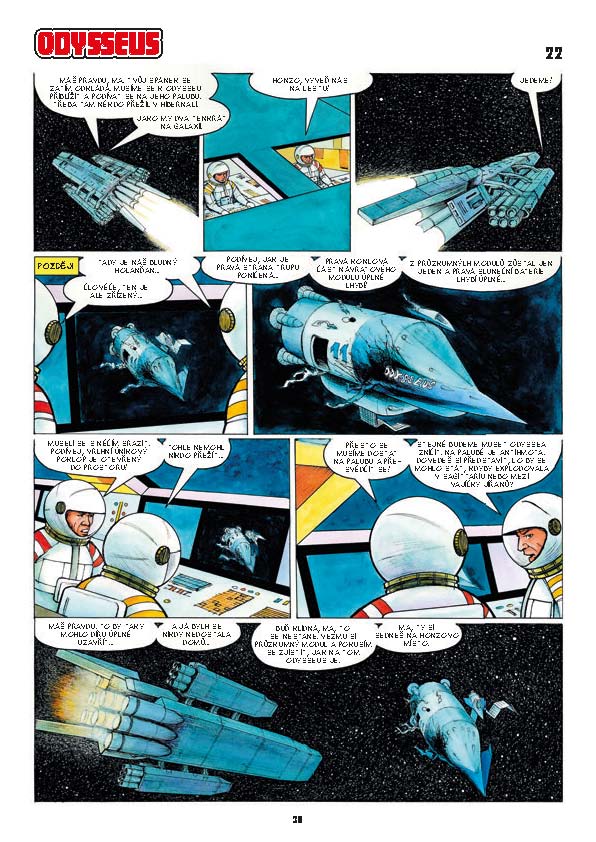Vzpoura mozků 3: Odysseus komiks