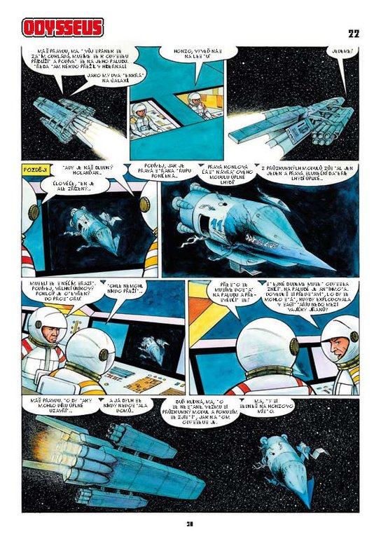Vzpoura mozků 3: Odysseus komiks