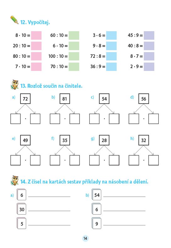 Matematika v malíčku pro 3. třídu