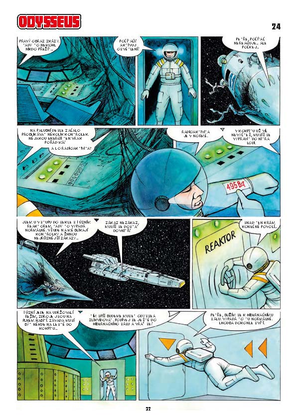 Vzpoura mozků 3: Odysseus komiks