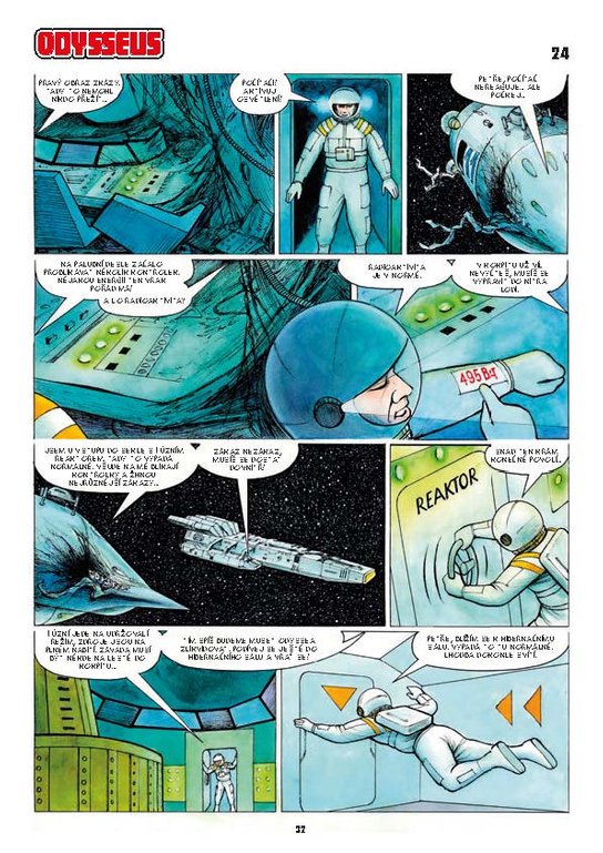 Vzpoura mozků 3: Odysseus komiks