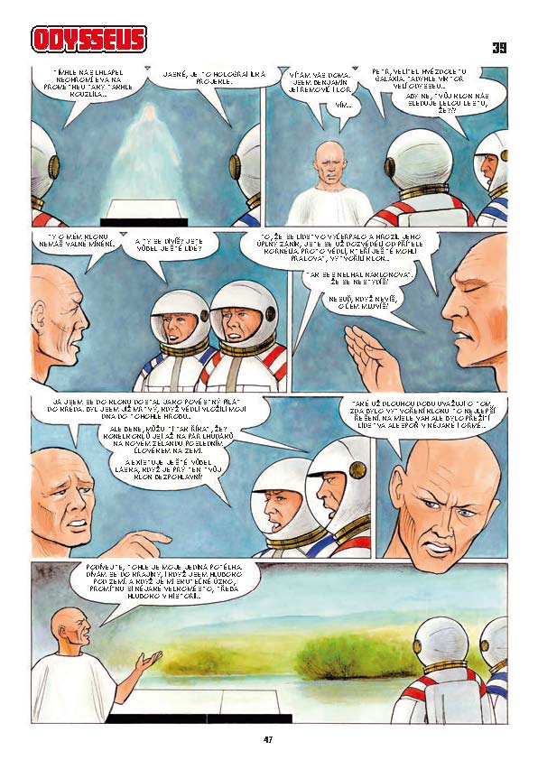 Vzpoura mozků 3: Odysseus komiks
