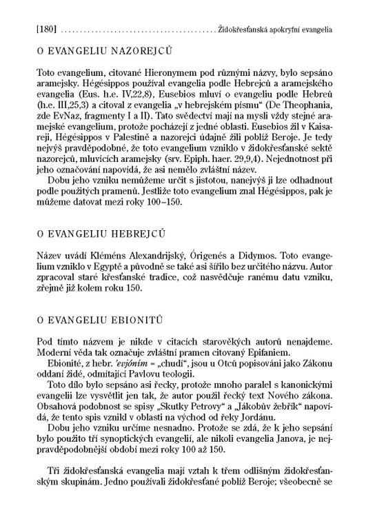 Neznámá evangelia. Novozákonní apokryfy I.