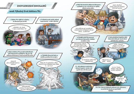 LEGO® Jurassic World™. Tajemství dinosauří laboratoře