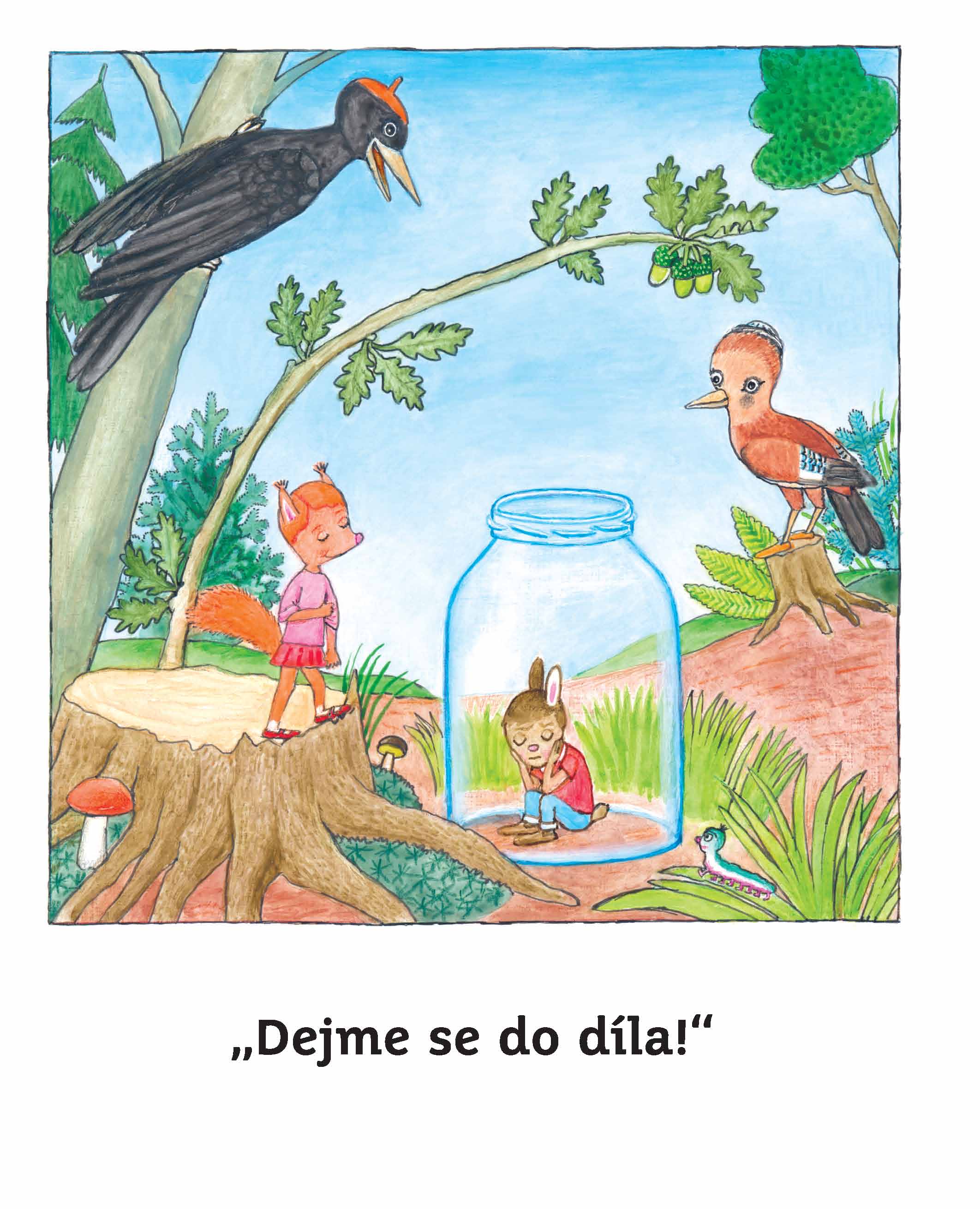 Králíček a past