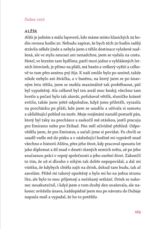 Dubajka – příběh letušky