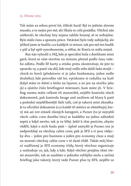 Dubajka – příběh letušky