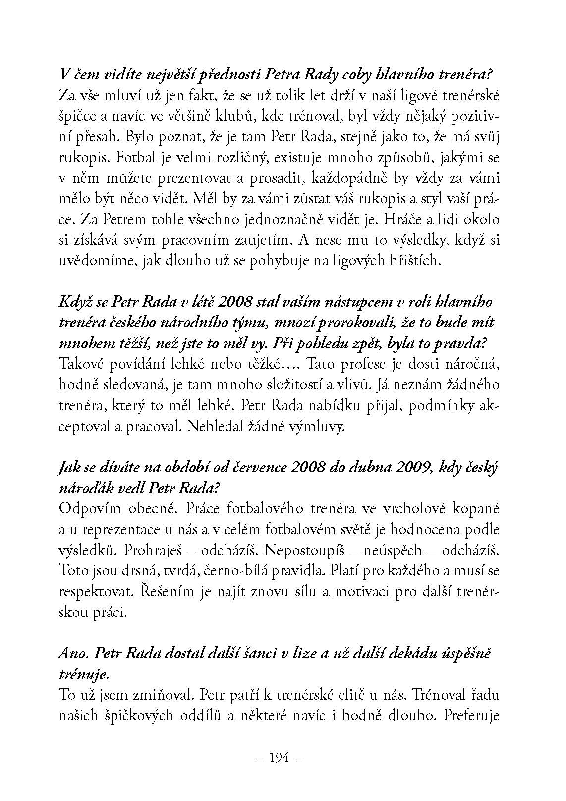 Petr Rada: nezkrotný bouřlivák