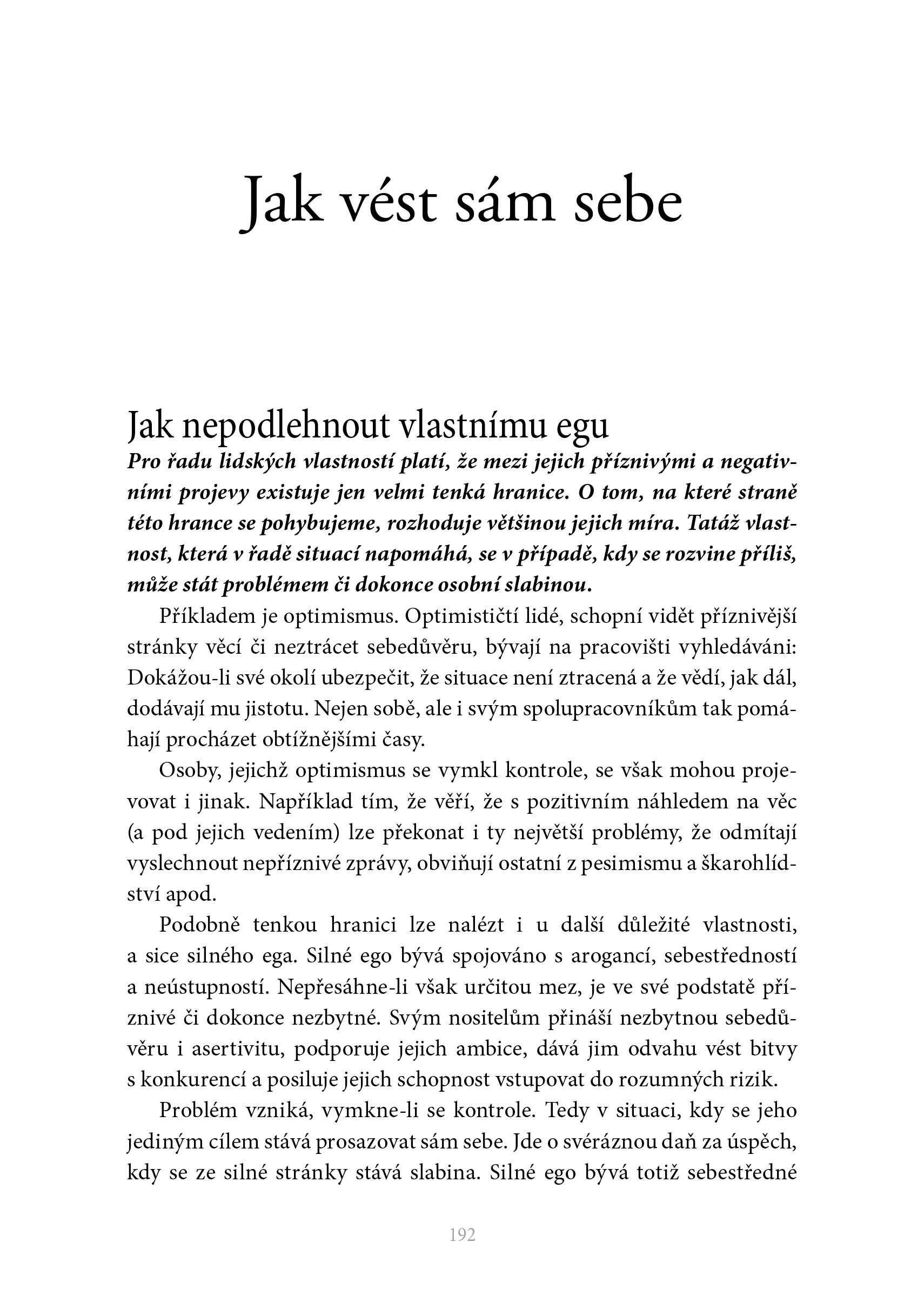 Vezměte život do svých rukou