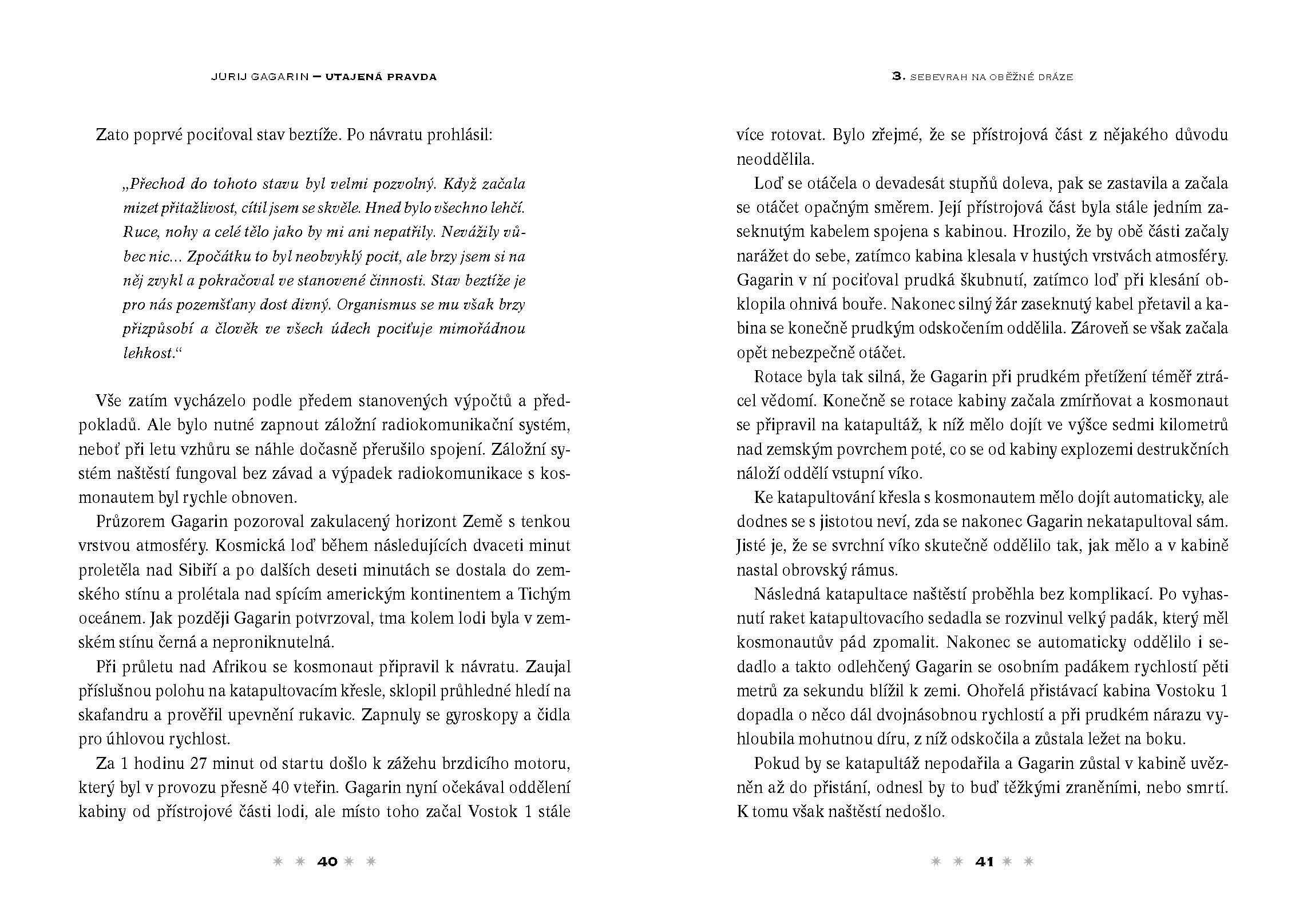 Jurij Gagarin: utajená pravda