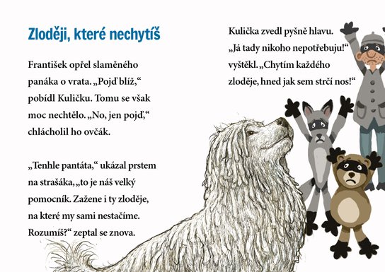 Pejsek Kulička a zloději – Začínám číst