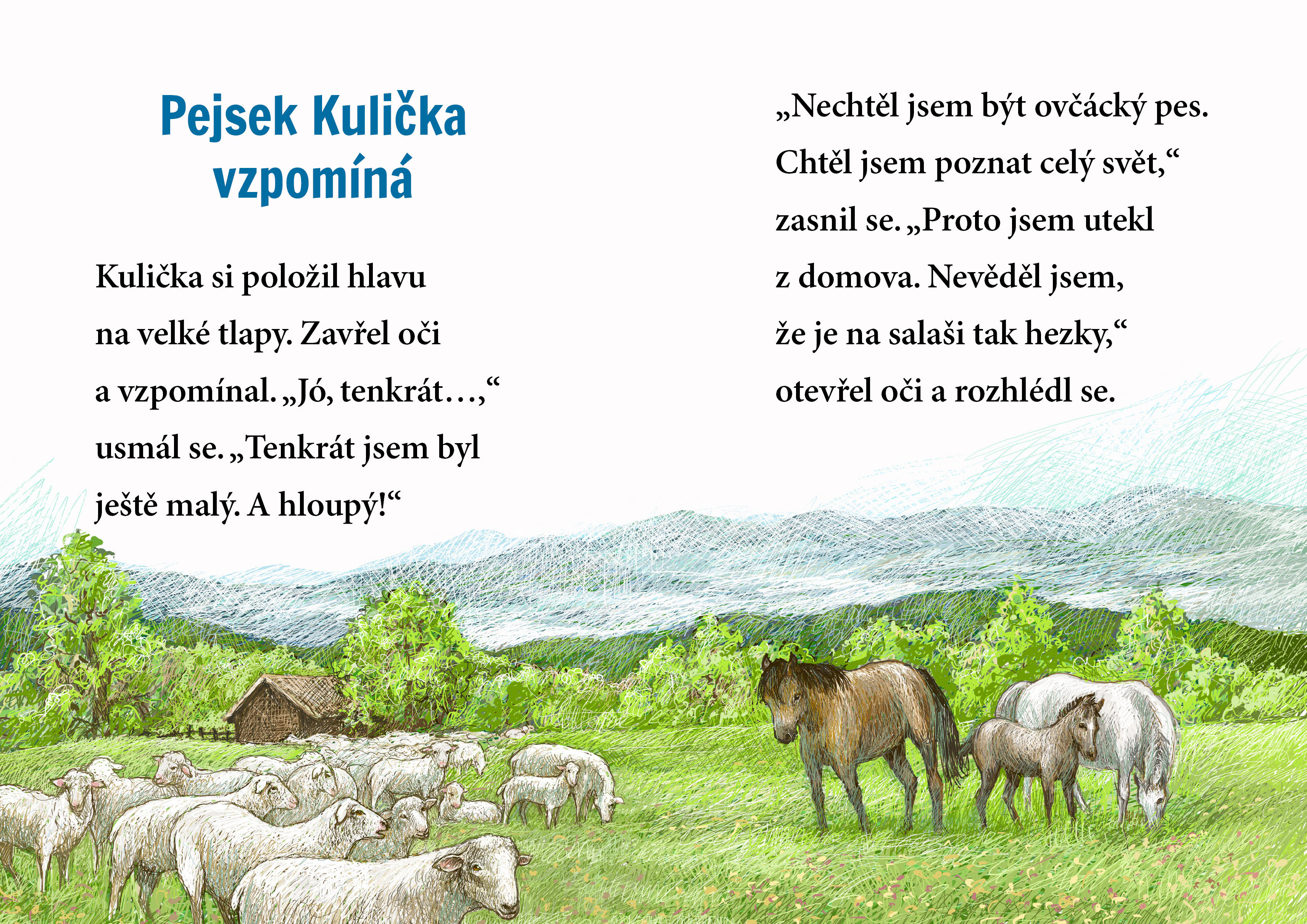 Pejsek Kulička a zloději – Začínám číst
