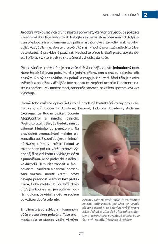 Atopický ekzém a potravinové alergie očima mámy