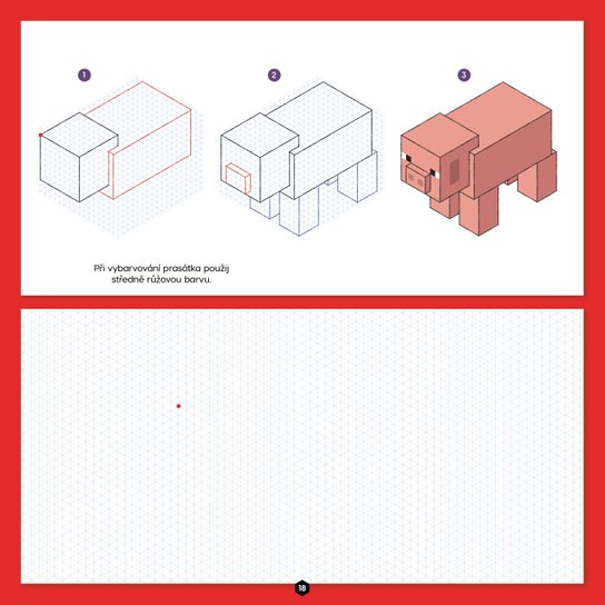 Minecraft kreslení 