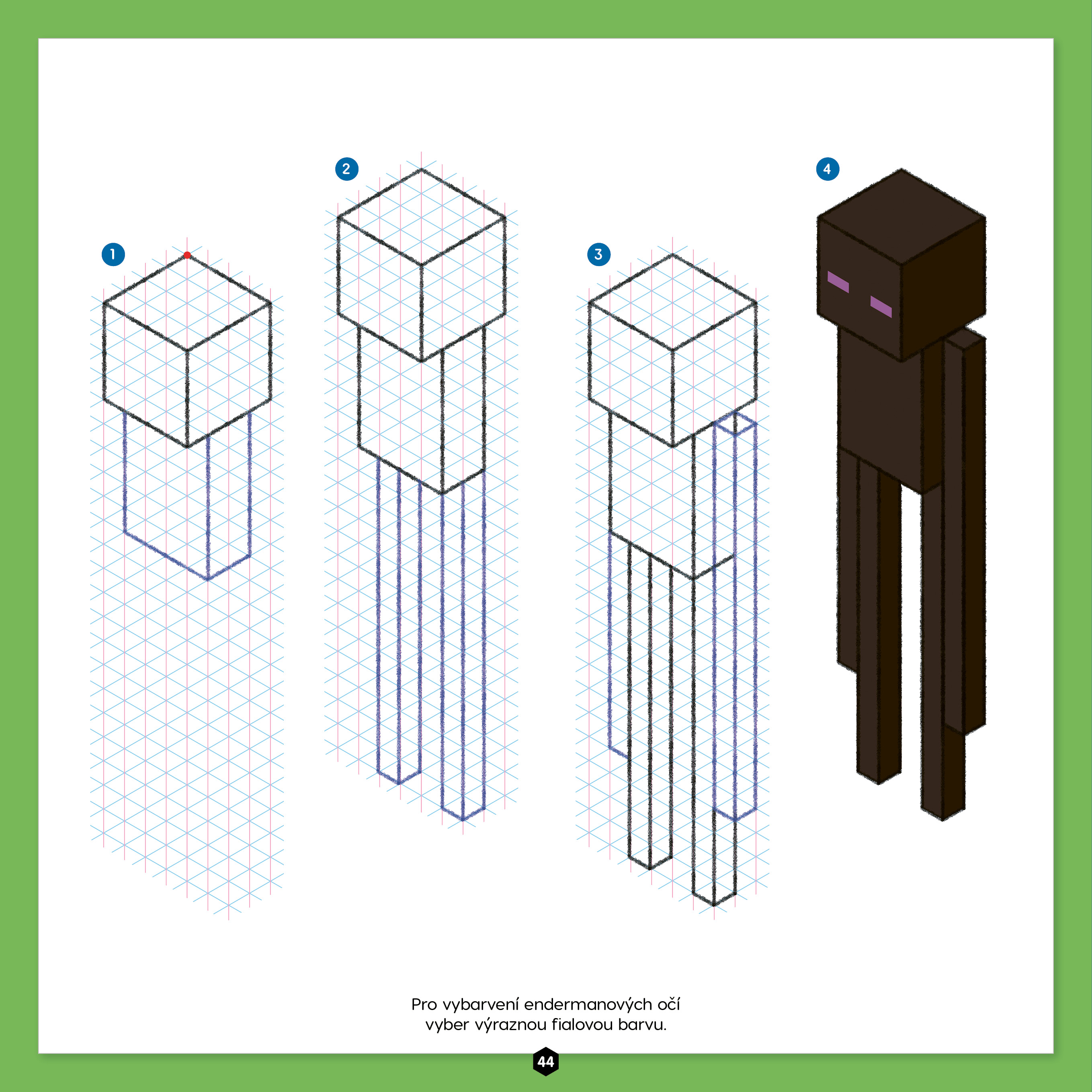 Minecraft kreslení 