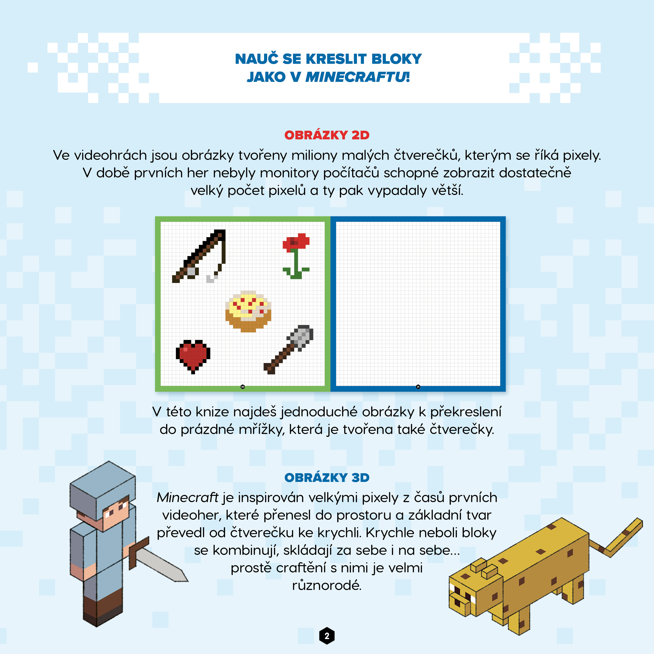 Minecraft kreslení 