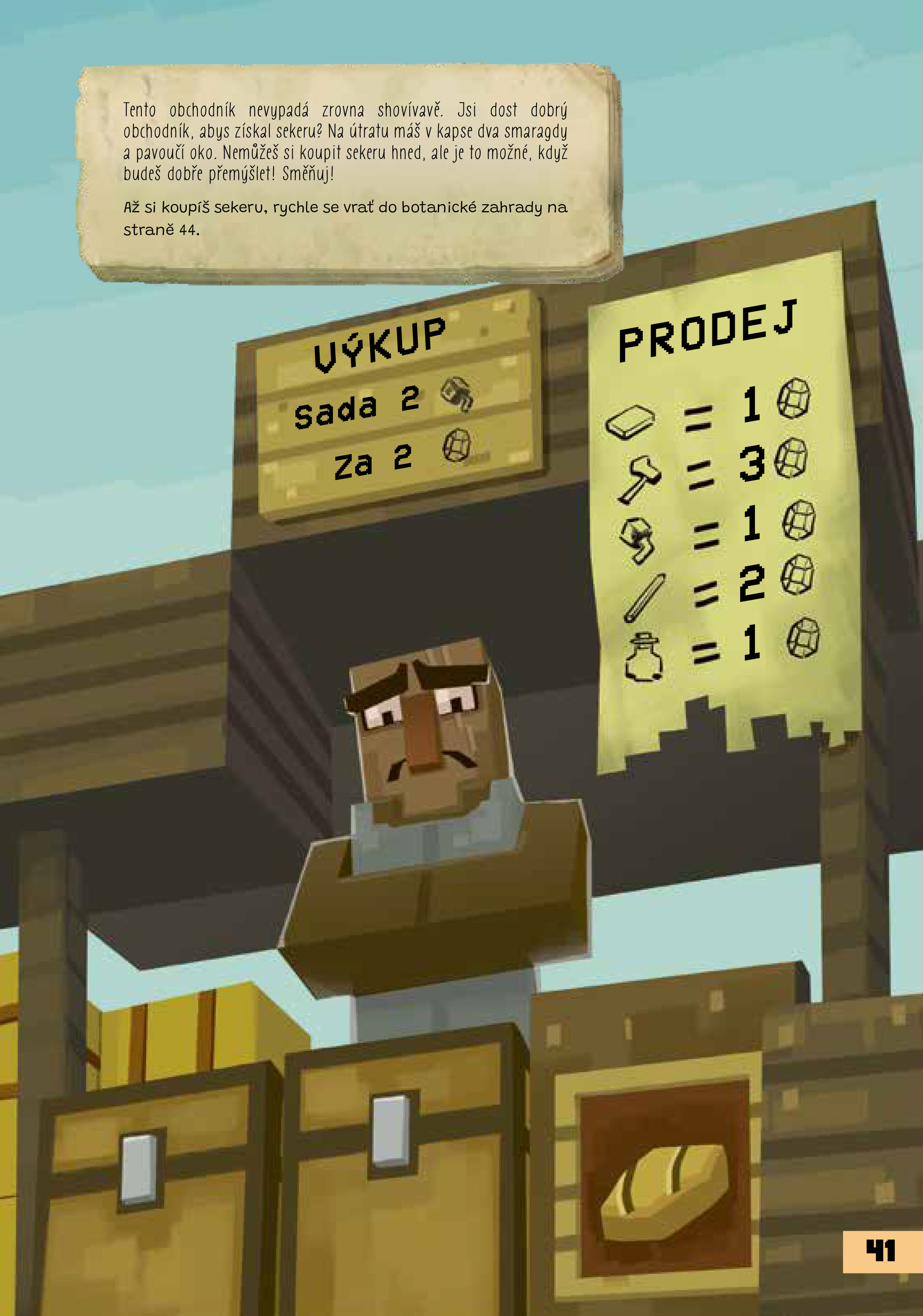 Deník malého Minecrafťáka: Aktivity