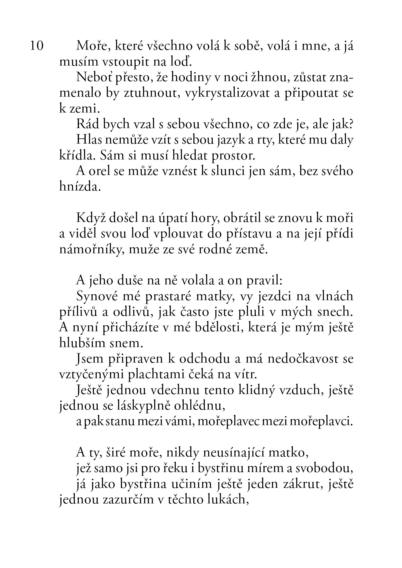 Prorok. Zahrada Prorokova
