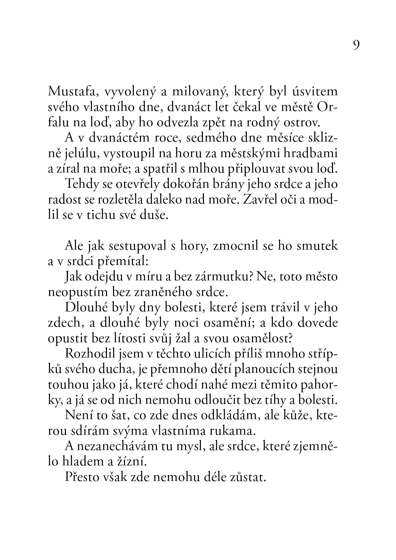Prorok. Zahrada Prorokova