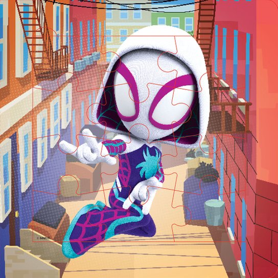 Spidey a jeho úžasní přátelé: Moje knížka s puzzle