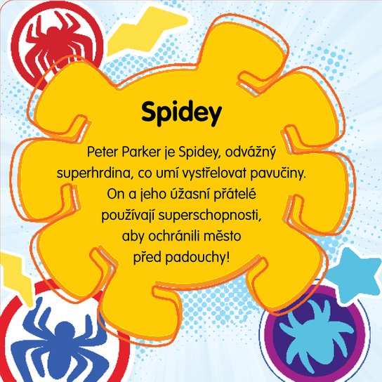 Spidey a jeho úžasní přátelé: Moje knížka s puzzle