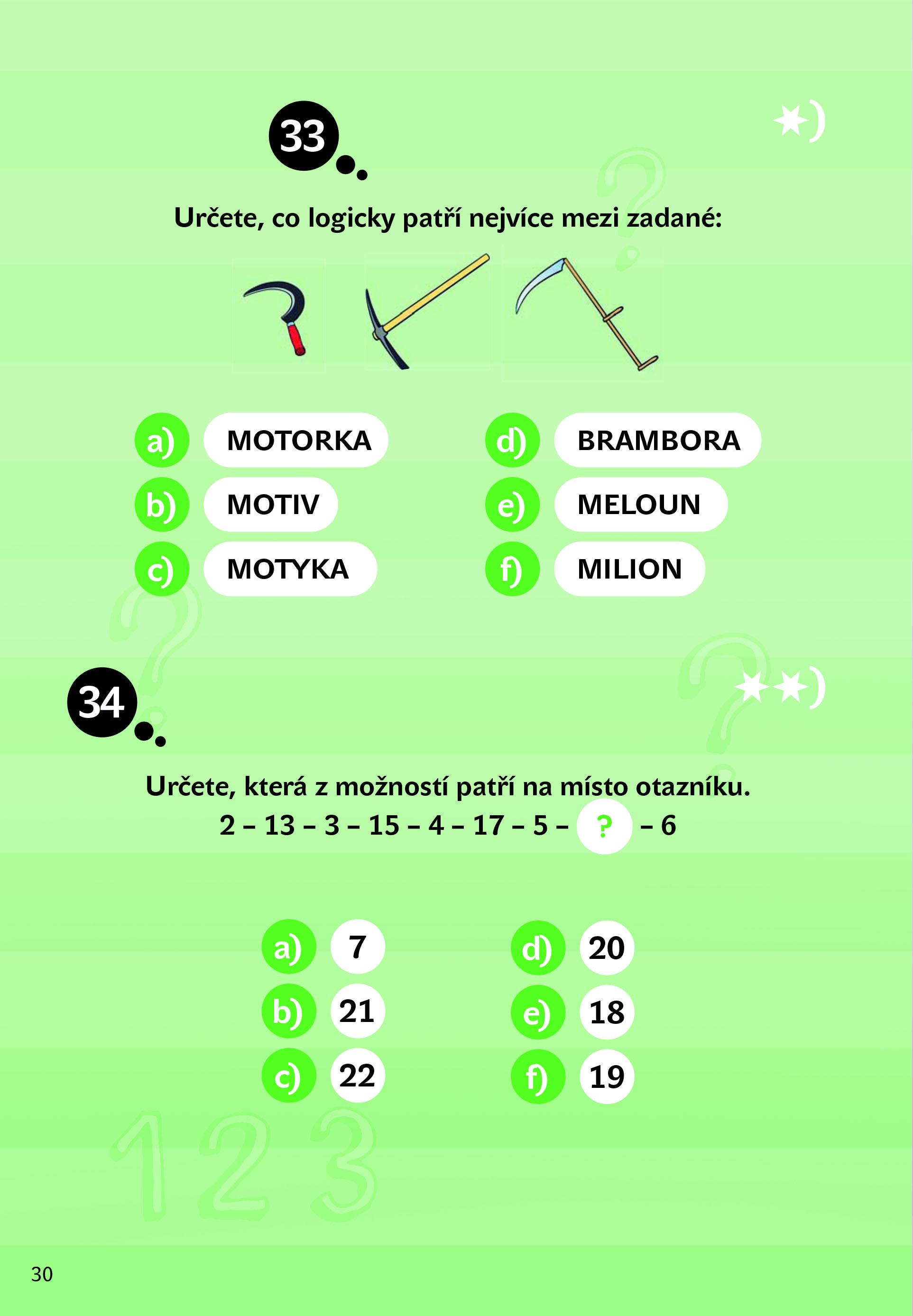 Zábavné rébusy a hlavolamy pro bystré děti