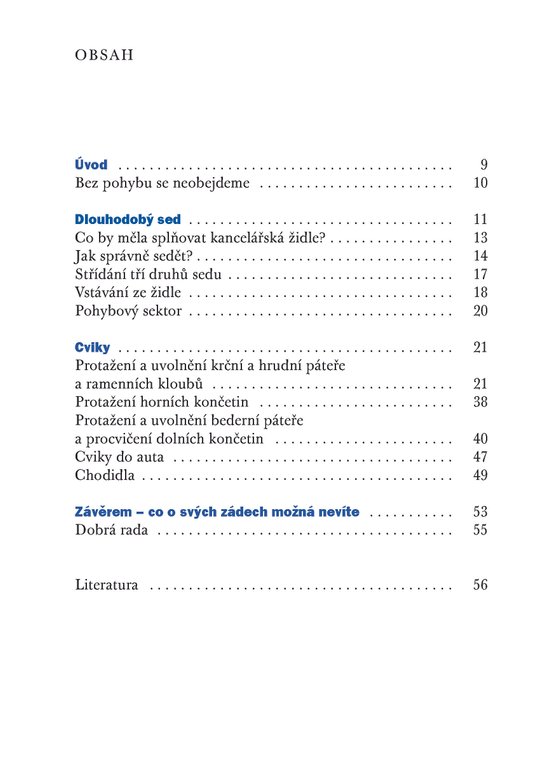 Cvičíme v kanceláři 