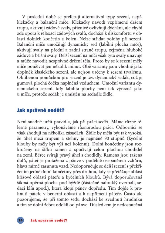 Cvičíme v kanceláři 