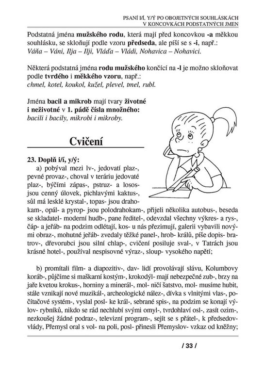 Český jazyk – Píšeme bez chyb