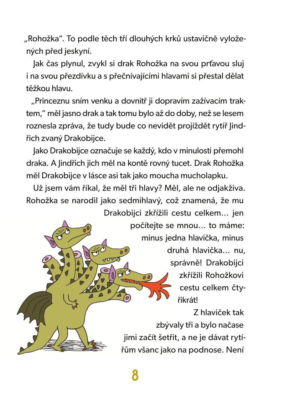 Soutěž jedlíků princezen a jiné dračí pohádky