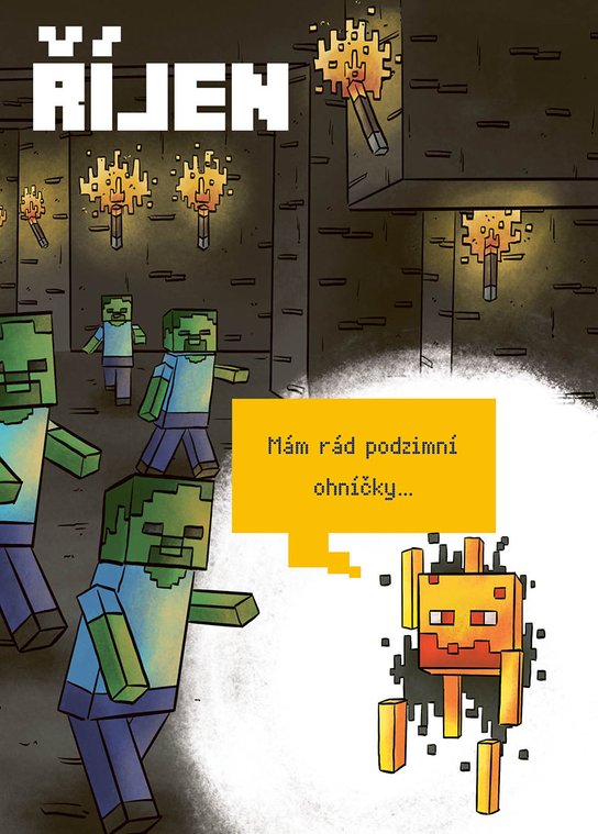Školní zápisník pro Minecrafťáky