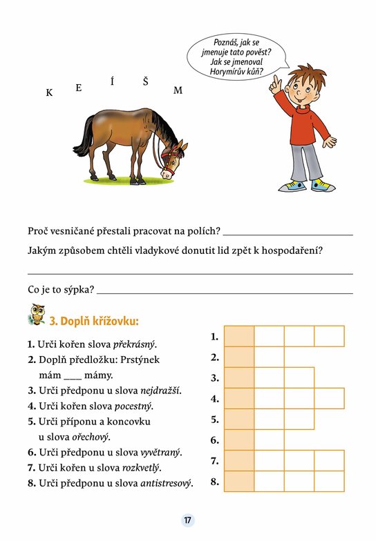 Český jazyk v malíčku pro 5. třídu