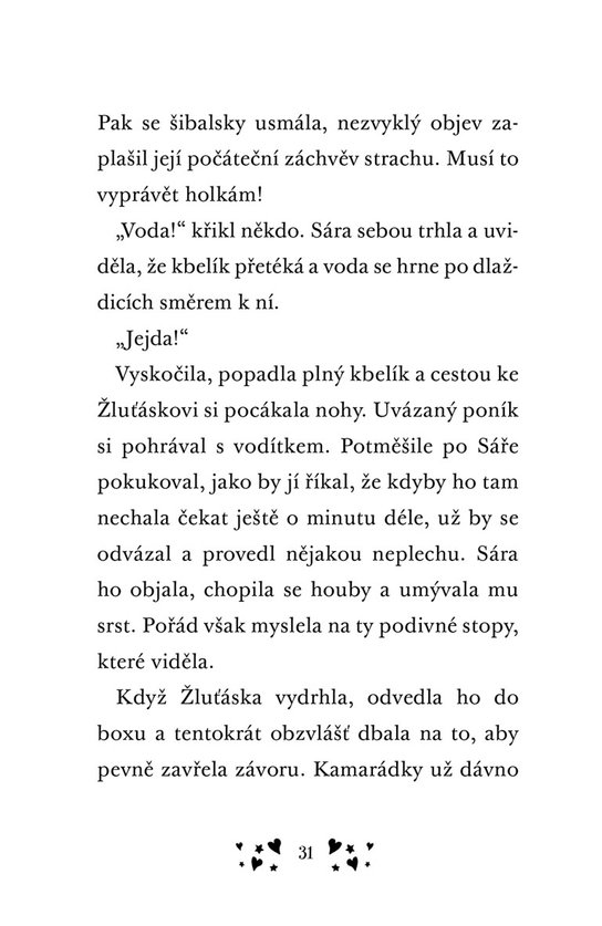 Stáje ve Slunečném údolí - Sára a statečný poník