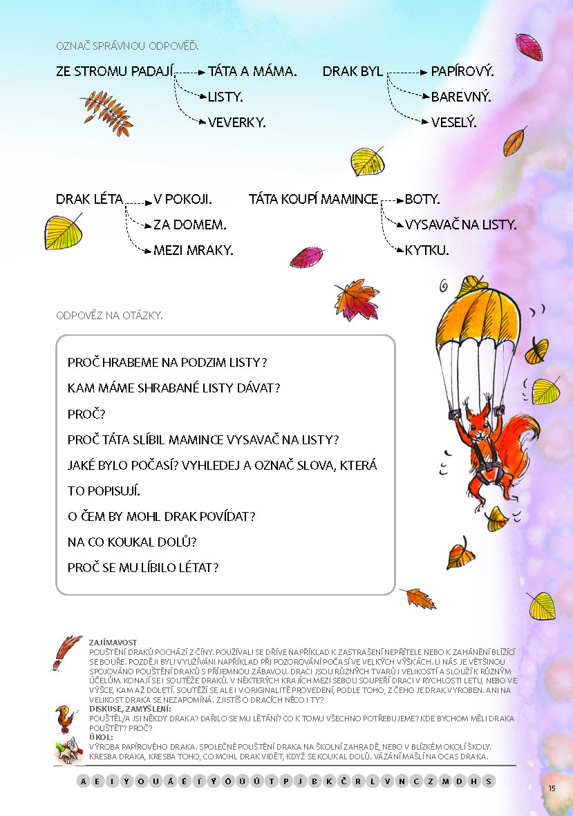 ČÍTANKA - VELKÁ TISKACÍ PÍSMENA