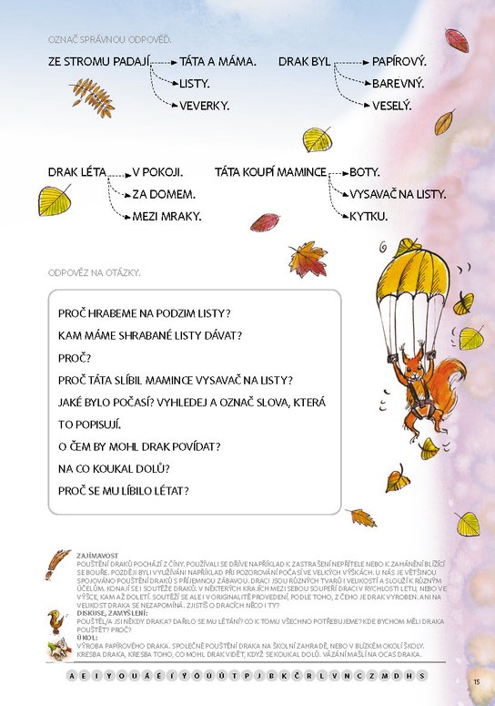 ČÍTANKA - VELKÁ TISKACÍ PÍSMENA