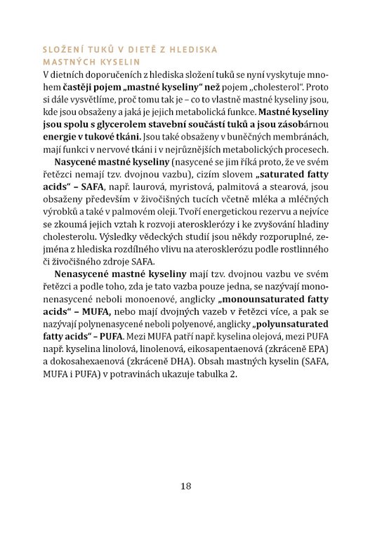 Recepty se sníženým obsahem tuků, zejména cholesterolu