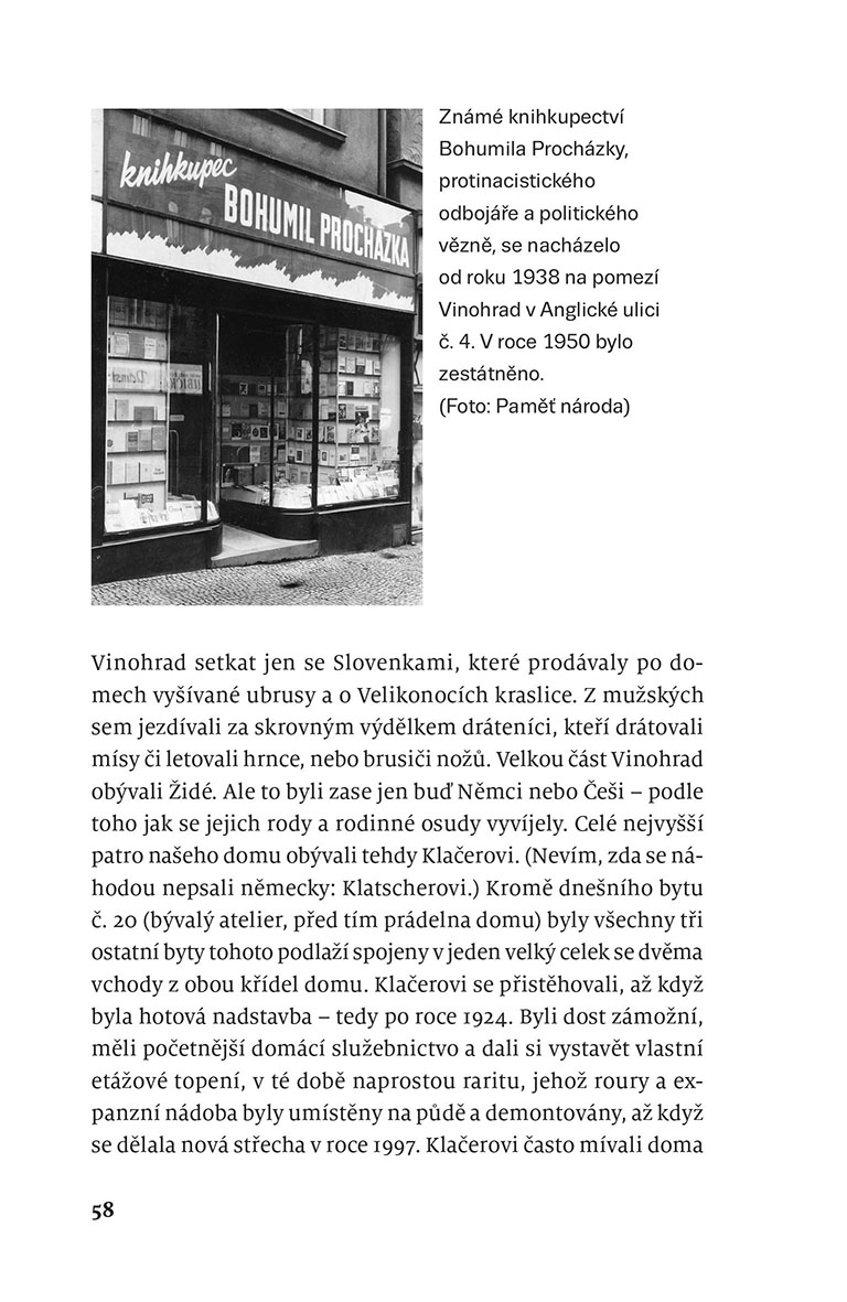O Vinohradech, kdysi královských
