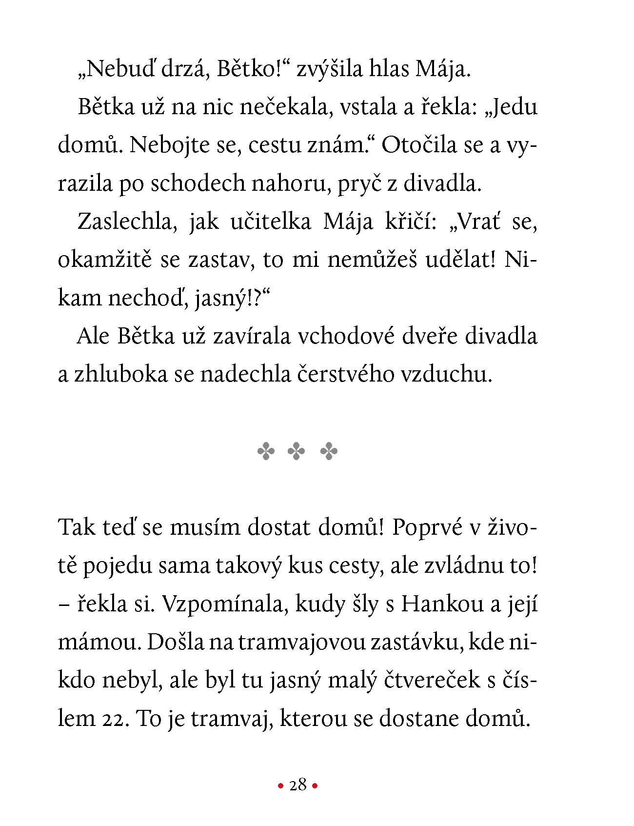 Bětka a její cesta od Chmury
