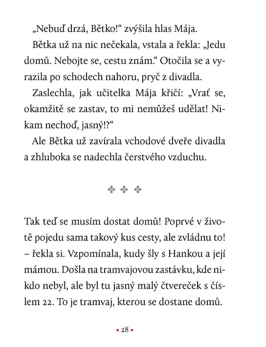 Bětka a její cesta od Chmury