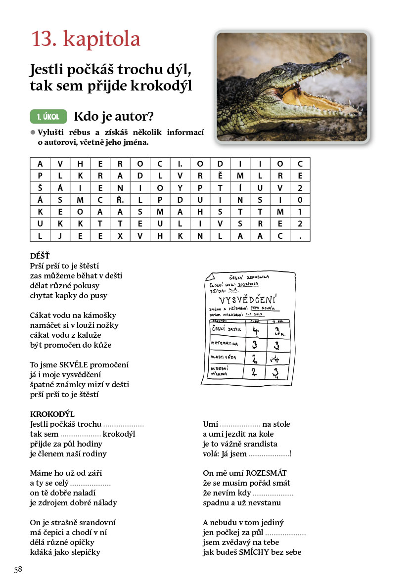 Čeština hrou - zábavné aktivity pro 4. a 5. třídu ZŠ