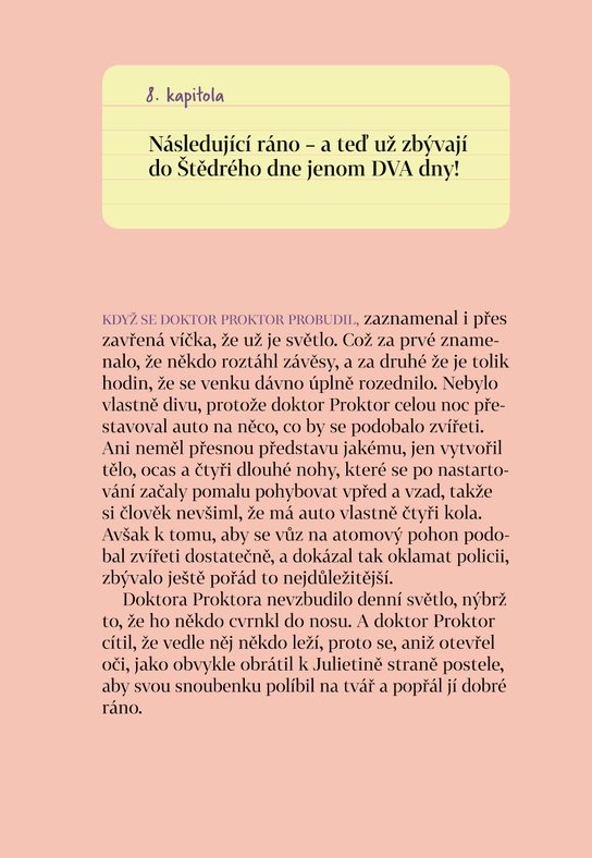 Zachrání doktor Proktor Vánoce?