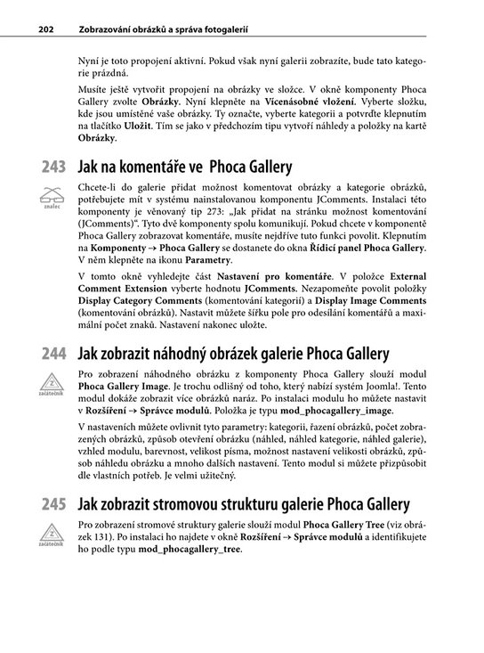 333 tipů a triků pro systém Joomla!
